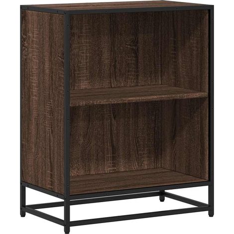 Maison Exclusive - Bücherregal Braun Eichen-Optik 60x35x76 cm Hol