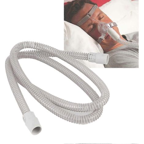 Tuyau de ventilation de 15 mm avec joint en caoutchouc pour ventilation assistée, raccord flexible, compatible avec les masques CPAP. (1/5)