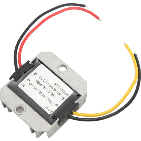 Module régulateur de tension CC étanche 12 V vers 12 V 3 A (1/5)