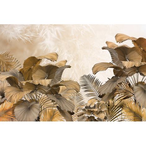 Papier peint panoramique - Plantes Tropicales - 130 cm x 87 cm (1/2)