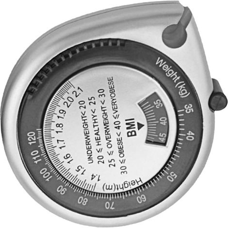Ruban à Mesurer Imc Corporel Rétractable 1, 5m, Abs Pvc Argenté Bmi Ruban, Règle de Mesure Taille Portable, Échelle Claire et Précise, Léger, pour Maison (1/5)
