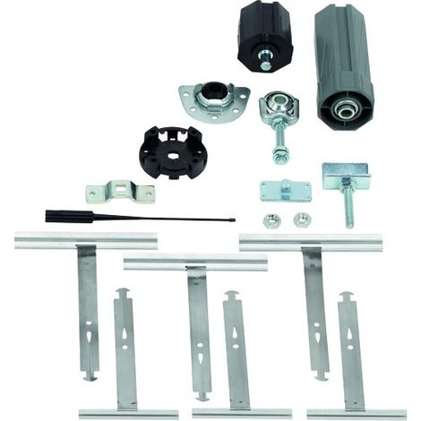 Faac – Kit accessoires volets roulants – Supports et adaptateurs pour tube octo60 – Pièce détachée motorisation – 145679