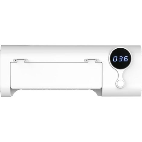 Porte Brosse à Dents Mural, Stérilisateur Brosse à Dents UV, Porte Brosse à Dents Électrique, Support Brosse à Dent Murale sans Perçage, Range Brosse (1/4)