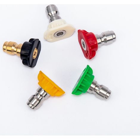 Embouts de buse pour nettoyeur haute pression à plusieurs degrés, 1/4 POUCE (2,5 GPM) (1/4)