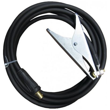 Câble de masse surmoulé 400 A Longueur.5m D-Ø 35 mm² fiche KS 50 PVC