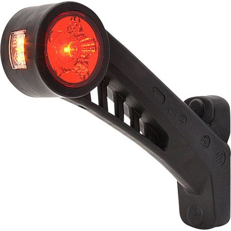 Feu de gabarit gauche blanc, orange, rouge WAS 888L extrêmités de câble ouvertes 12 V, 24 V W057151 (1/5)