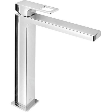 FORATA Mitigeur de lavabo, haut, bec long, chromé (1/5)