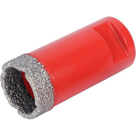Rubi – Trépan diamanté DRYGRES Ø28 mm pour meuleuse – Perçage céramique et grès – Vitesse max 14 000 tr/min – Technologie soudure sous vide