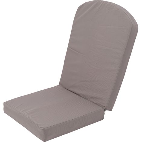 Coussin pour fauteuil à bascule imperméable, quatre saisons, en mousse à mémoire de forme épaisse avec housse amovible, pour intérieur et extérieur. (1/5)