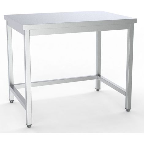 Table de Travail Inox L 800 x P 600 mm - Combisteel