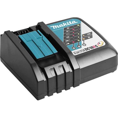 Cargador rápido Makstar MAKITA DC18RC Li-Ion Ni-Mh de 9,6 a 18V