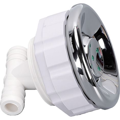 Buse à bulles en PVC en acier inoxydable, Jet de baignoire à 5 trous pour spa et jacuzzi (1/5)