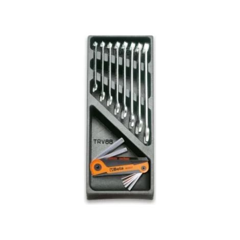Beta Termoformato rigido con assortimento utensili 15 Pz. T24 cod. 024240024