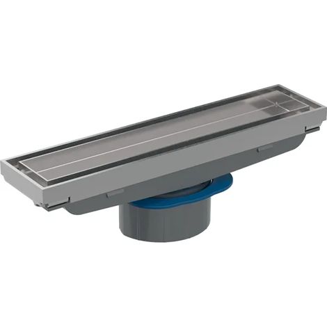 Canalina Doccia Cleanline Piastrellabile Personalizzabile Acciaio INOX (1/5)
