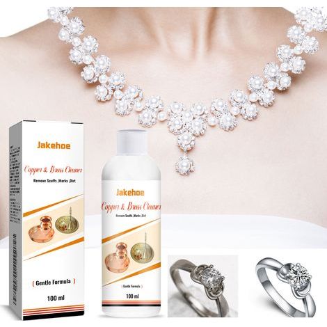 Nettoyant pour bijoux - Nettoie, élimine les taches, prévient l'oxydation et le noircissement, et entretient les bijoux - 100 ml -- AUTLEAD (1/5)