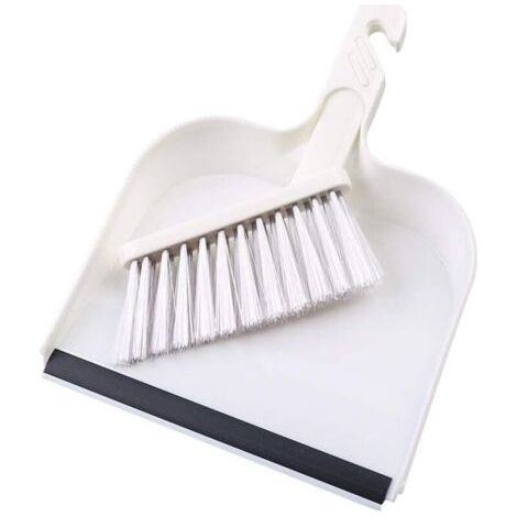 Ensemble de petit balai et pelle à poussière Portable Mini pelle à poussière brosse balai ensemble pelle à poussière avec brosse maison bureau clavier nettoyage outil de balayage (1/5)