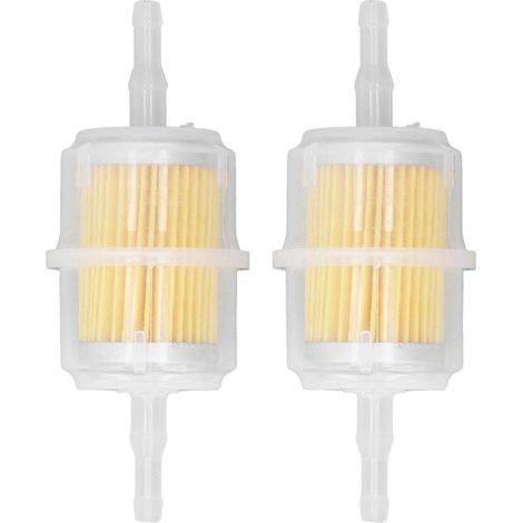 2 Stück Kraftstofffilter, 120 mm Länge, starke Filterleistung, Generator-Kraftstofffilter-Ersatz für 170F 1