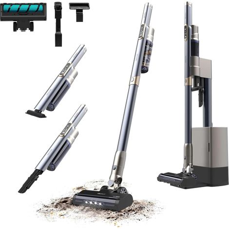 Aspirateur-balai léger sans fil 2-en-1