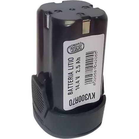 BATTERIA RICAMBIO 14,4V 2,5 Ah - litio