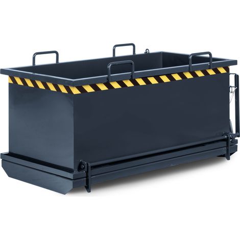 RR Industrietechnik Klappbodenbehälter Typ RKB 1490x690x845mm 500dm³ RAL 7016 Anthrazitgrau