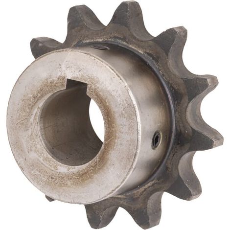 Pignone singolo 12 denti 3/4" catena 12 B-1 foro 25 mm Kramp SE341225 (1/5)
