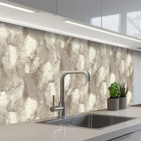 SCHIENALI CUCINA Serpente - Struttura - Sabbia 100x60 cm