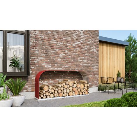 Vitavia Kaminholzregal "Lignum 401", rubin, 40 x 210 x 100 cm (quer)