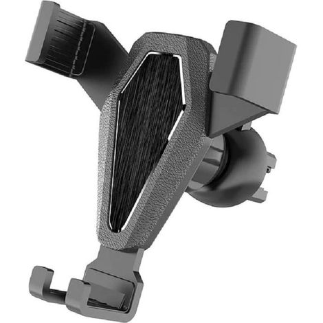 TRADE SHOP - Portacellulare Da Auto Sistema Bloccaggio Per Ventilazione Rotazione 360° Q-zg53 - (1/2)