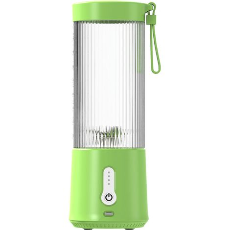 Mini presse-agrumes portable et rechargeable pour étudiants, vert clair. (1/5)
