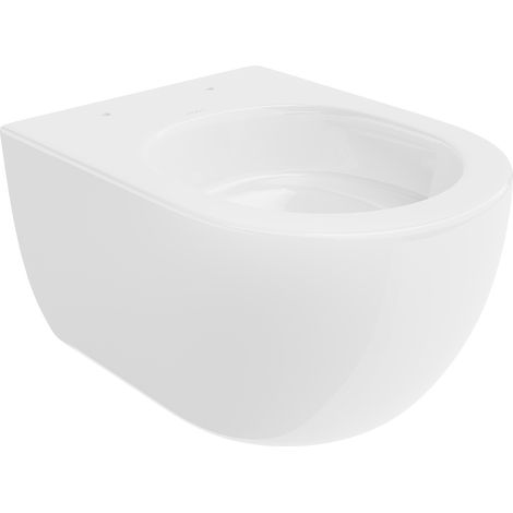 Mexen Carmen WC-Schüssel Rimless Tornado, Weiß Glanz - 3388XX00T (1/5)
