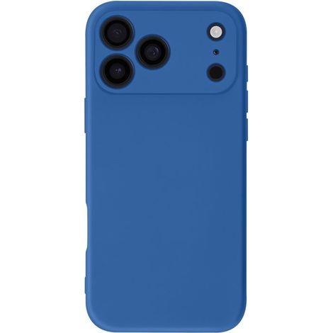 Coque - AVIZAR - iPhone 17 Pro Max - Soft-Touch - Silicone semi-rigide - Bleu (1/5)