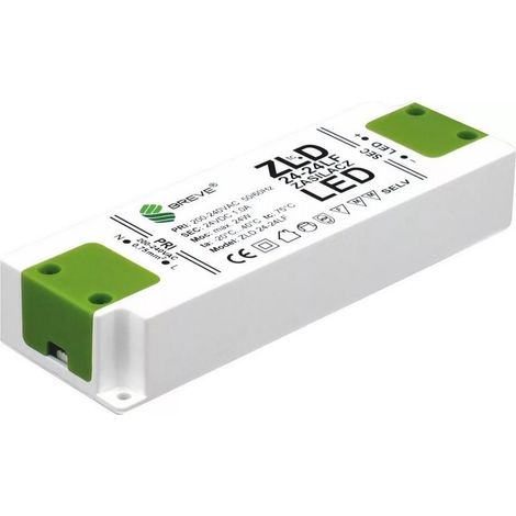 Alimentation LED 24 V CC 24 W ZLD 24-24LF 1,0 A 19724-9016 (1/3)