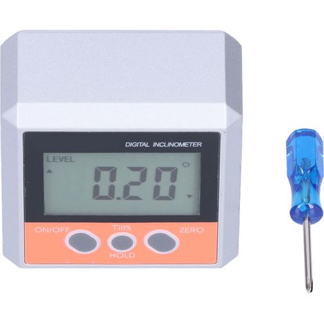 Digitaler Neigungsmesser, magnetisch, 4x90°, wasserdicht, Mehrzweck-Winkelmesser, elektronischer Winkelmesser, Wasserwaage (1/5)