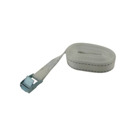 Coppia di cinghie con fibbia in zama VISO - L.25 mm - L.2,5 m - SMA252SB/15