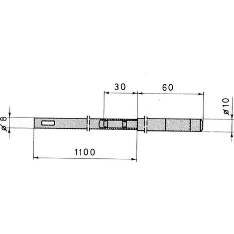 CISA 06415.00 SERIE DI ASTE PER SERRATURA 57215- CISA- 1,0 pz