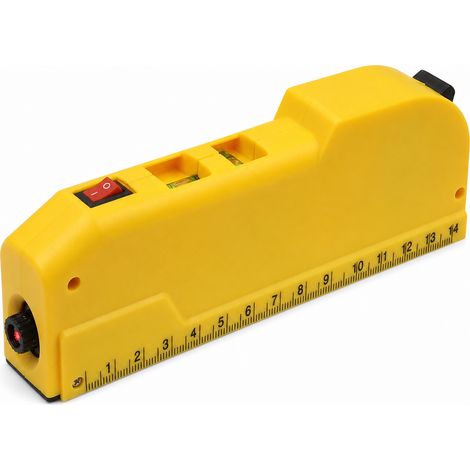 Niveau Laser 4 en 1 Portable pour Bricolage Jaune 158 mm (1/5)