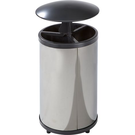 VAR, Collecteur de tri rond, capacité 3 x 30 l, h x Ø 720 x