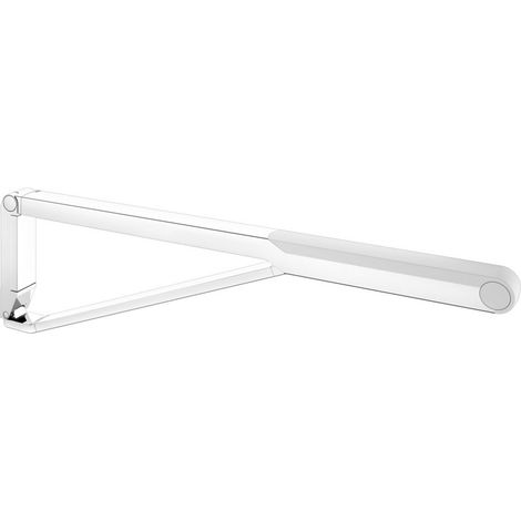 KEUCO AXESS Stützklappgriff WC 850 mm verchromt/weiß (1/5)