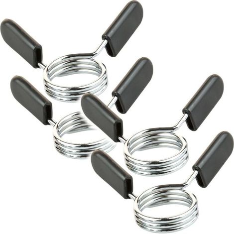 ZVD-2 paires de verrous d'haltères, dispositif de verrouillage, 30 mm, verrous à ressort, clip à ressort, haltère (1/2)