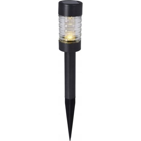 Solar Gartenlampe LED 2700-3000K Warmweißes Licht Dämmerungssensor
