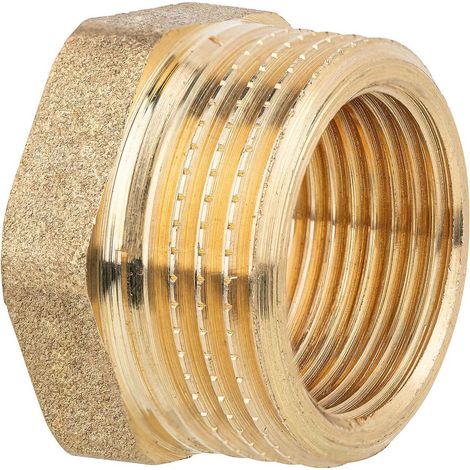 Effebi Reduzierstück gerade, 2"x1 1/2", Messing