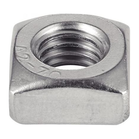 Ecrou carré inox - Qualite Inox: A2 - Diamètre: 8 (1/3)
