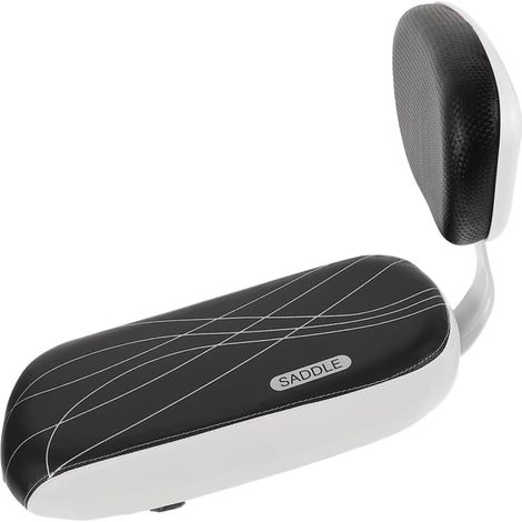 Siège Arrière Confortable pour Vélo Électrique avec Coussin en Éponge et Structure en Acier, Facile à Monter, pour Garçon et Filles et Balades en Montagne (1/5)