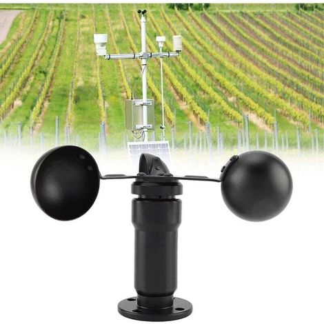 Wind Speed Detector, Wind Measurement Detector, Wind Sensor, Wind Speed Anemometer, Weather Station for Home