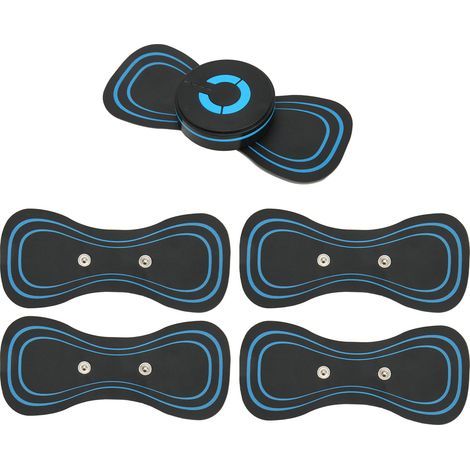 Patch de massage cervical électrique 6 programmes, soulagement des douleurs au cou et aux épaules (1/5)