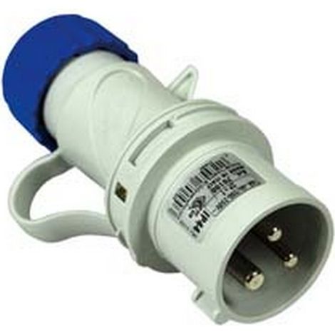 2PZ SPINA INDUSTRIALE VOLANTE ARGO BLU 2P+T CEE 309 IP44 - 16A colore blu 70100