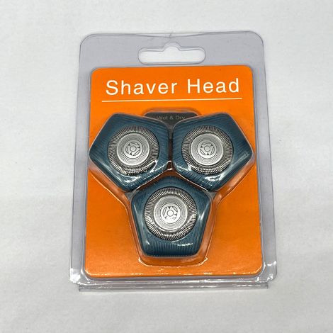 Pour têtes de rasage SH71/50. Compatible avec les rasoirs Philips des séries S5000, S7000, SH60/70 et SH71/50, sans base (bleue). (1/5)