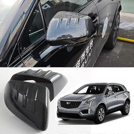 Coque de rétroviseur pour Cadillac XT5 2025 Accessoires Décoration extérieure Pièces automobiles Fibre de carbone( ) (1/5)