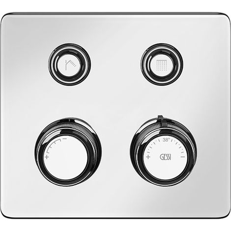 Gessi Hi-FI Set de finition thermostatique avec commande par