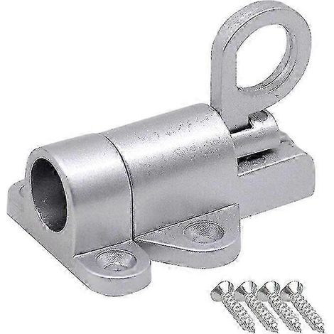 Loquet de porte à ressort pour grenier, trappe de plafond, outil de verrouillage en alliage d'aluminium